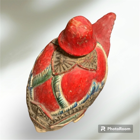 Fabulous, Antique, Hand-Made Puppet Head - Picture 8 of 9